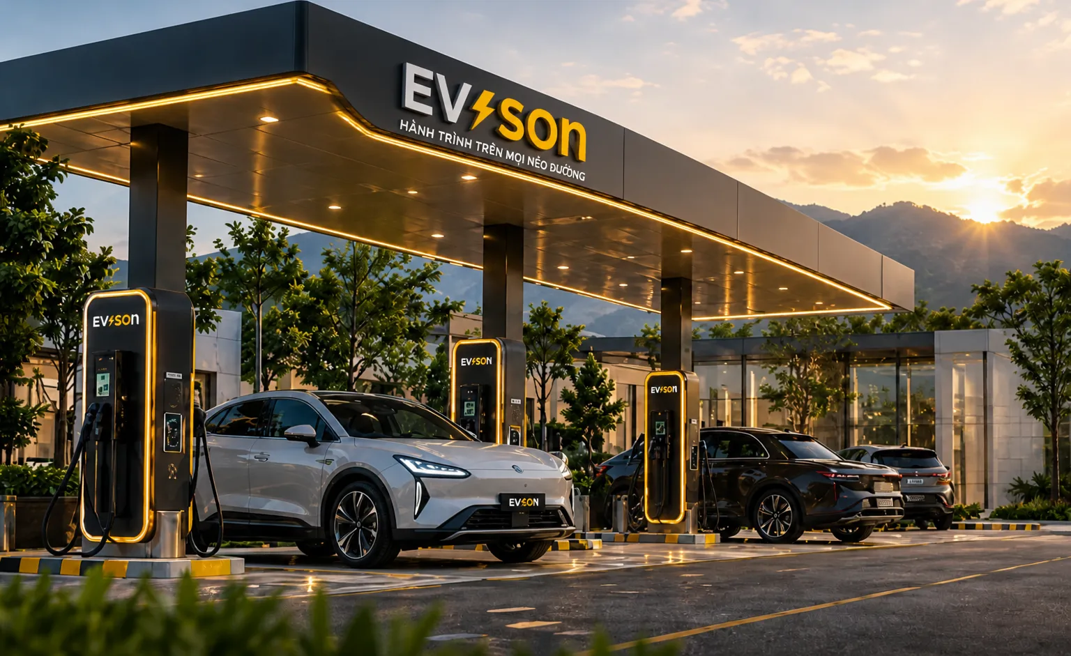 TRẠM SẠC EVSON